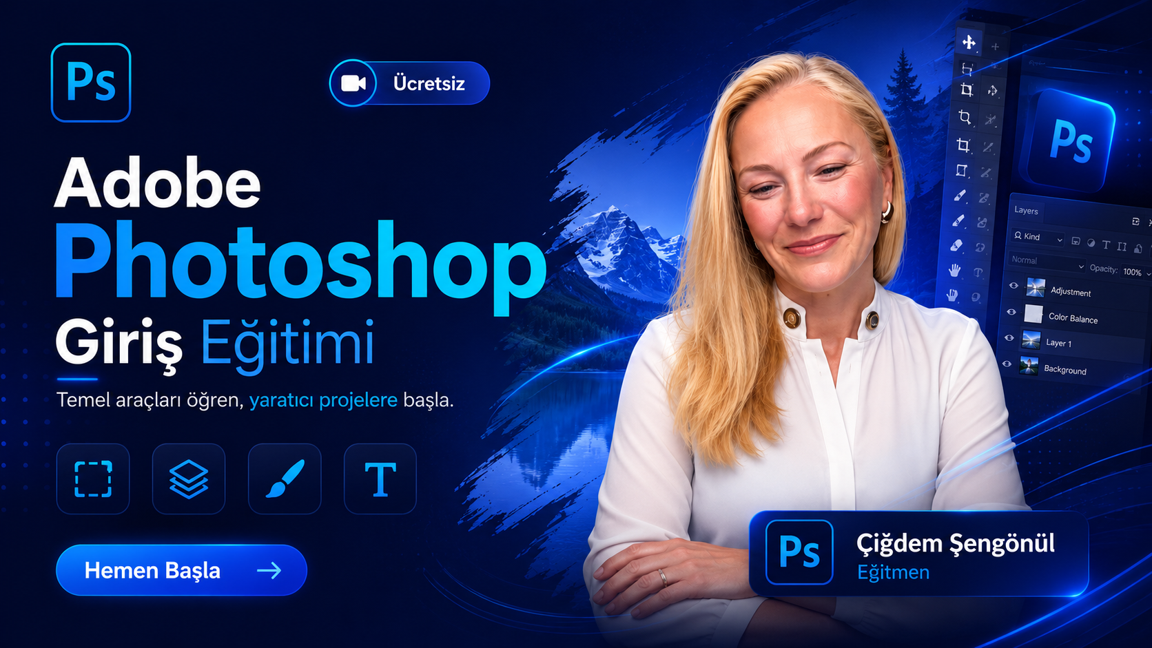 Adobe Photoshop'a Giriş Eğitimi