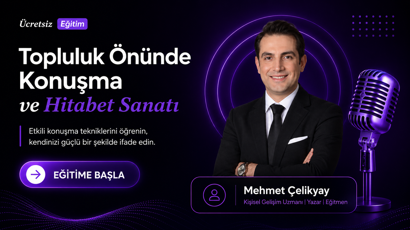 Topluluk Önünde Konuşma ve Hitabet Eğitimi