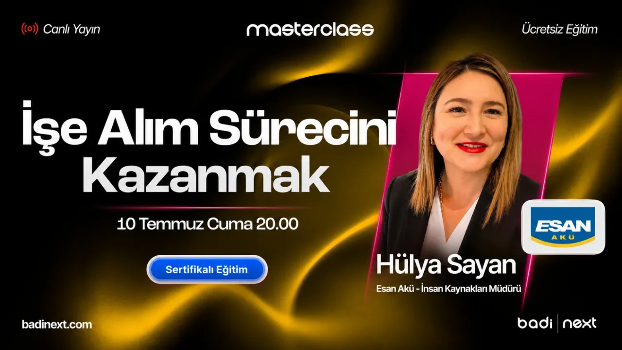İşe Alım Sürecini Kazanmak I Masterclass