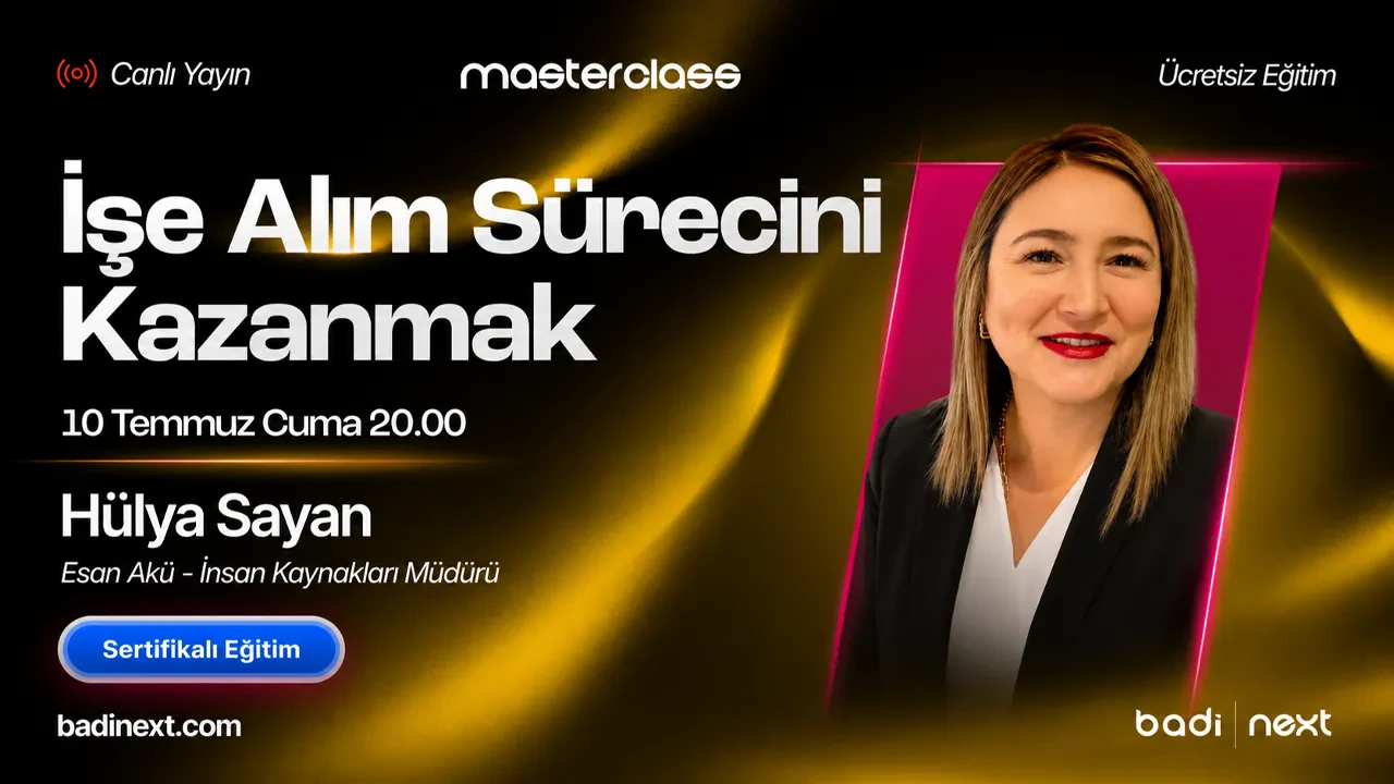 İşe Alım Sürecini Kazanmak Masterclass