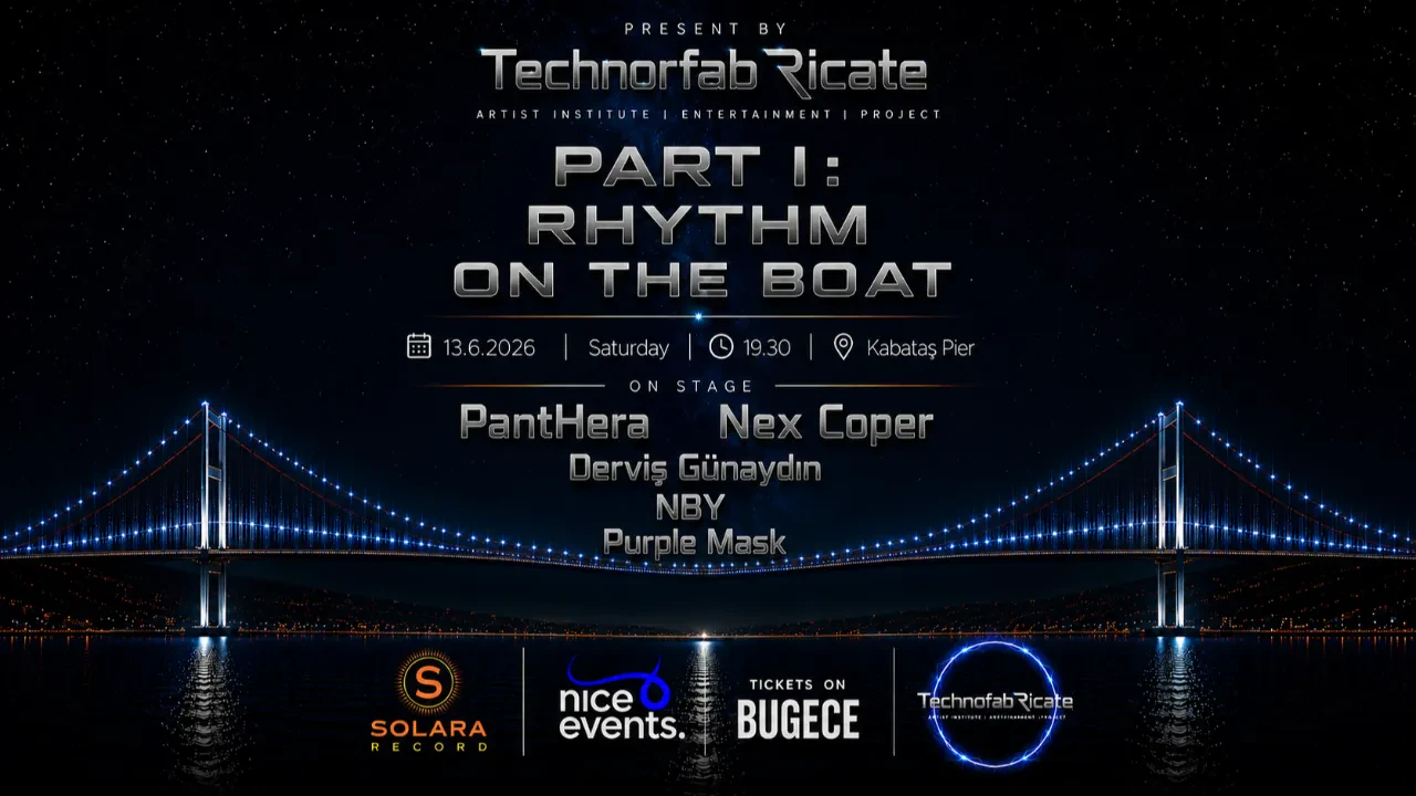 RHYTHM ON THE BOAT İçin Ücretsiz Davetiye Hediye Ediyoruz !