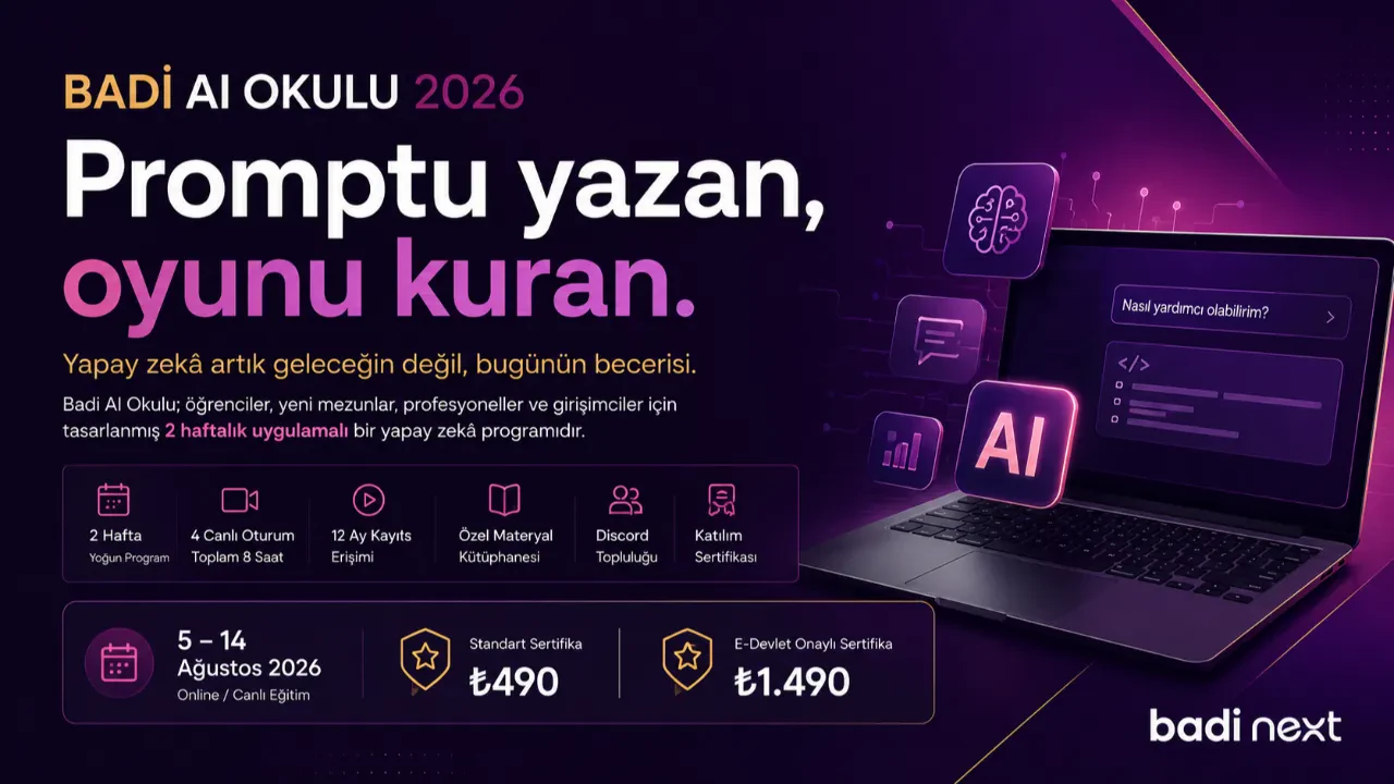 BADİ AI OKULU 2026