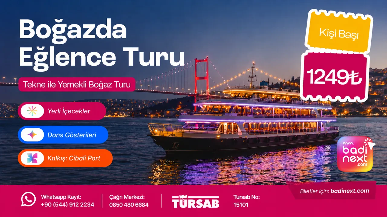 Boğaz'da Türk Gecesi — Teknede Eğlence