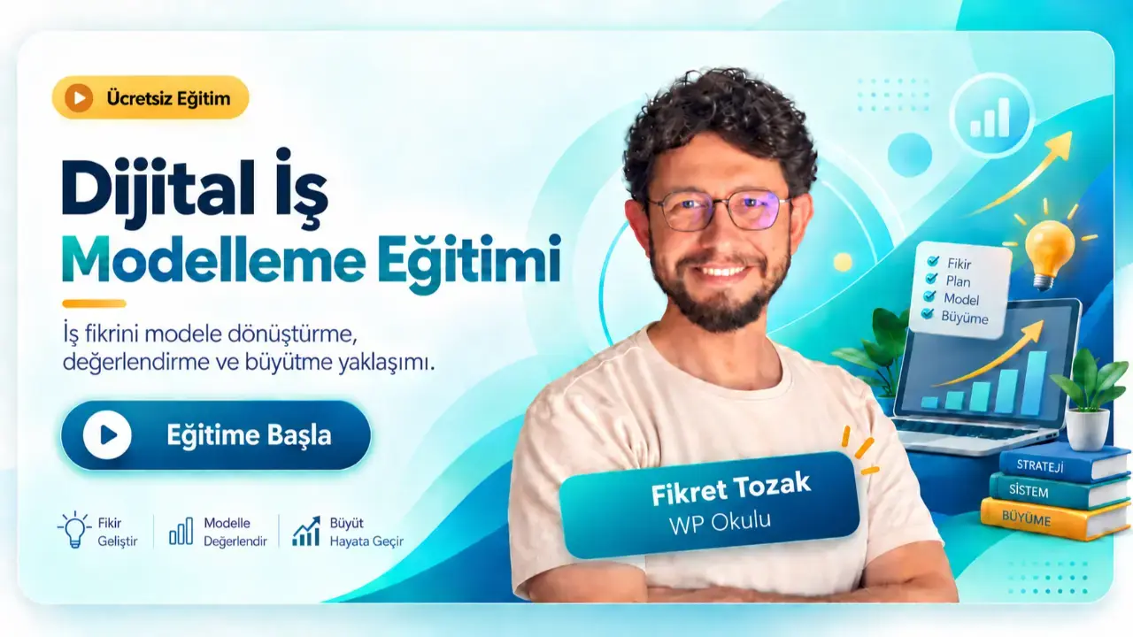 Dijital İş Modelleme Eğitimi