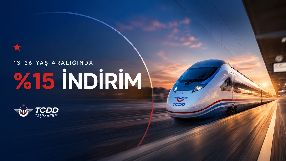 Gençlere Özel Tren Bileti İndirimi!