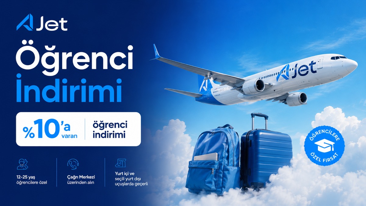 AJet Öğrenci İndirimi